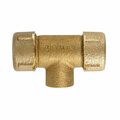 Mueller Industries Bronze Tee 0.75 x 0.5 in. 4344198